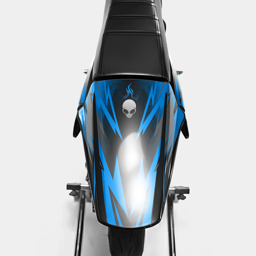 ZÉPHYR - Kit deco DERBI 50cc - Bleu - Image 3