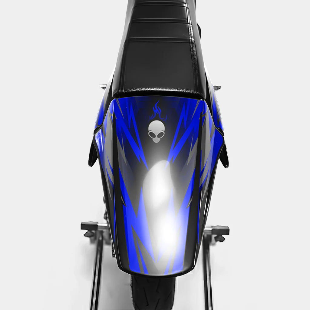 ZÉPHYR - Kit deco DERBI 50cc - Bleu Foncé - Image 3