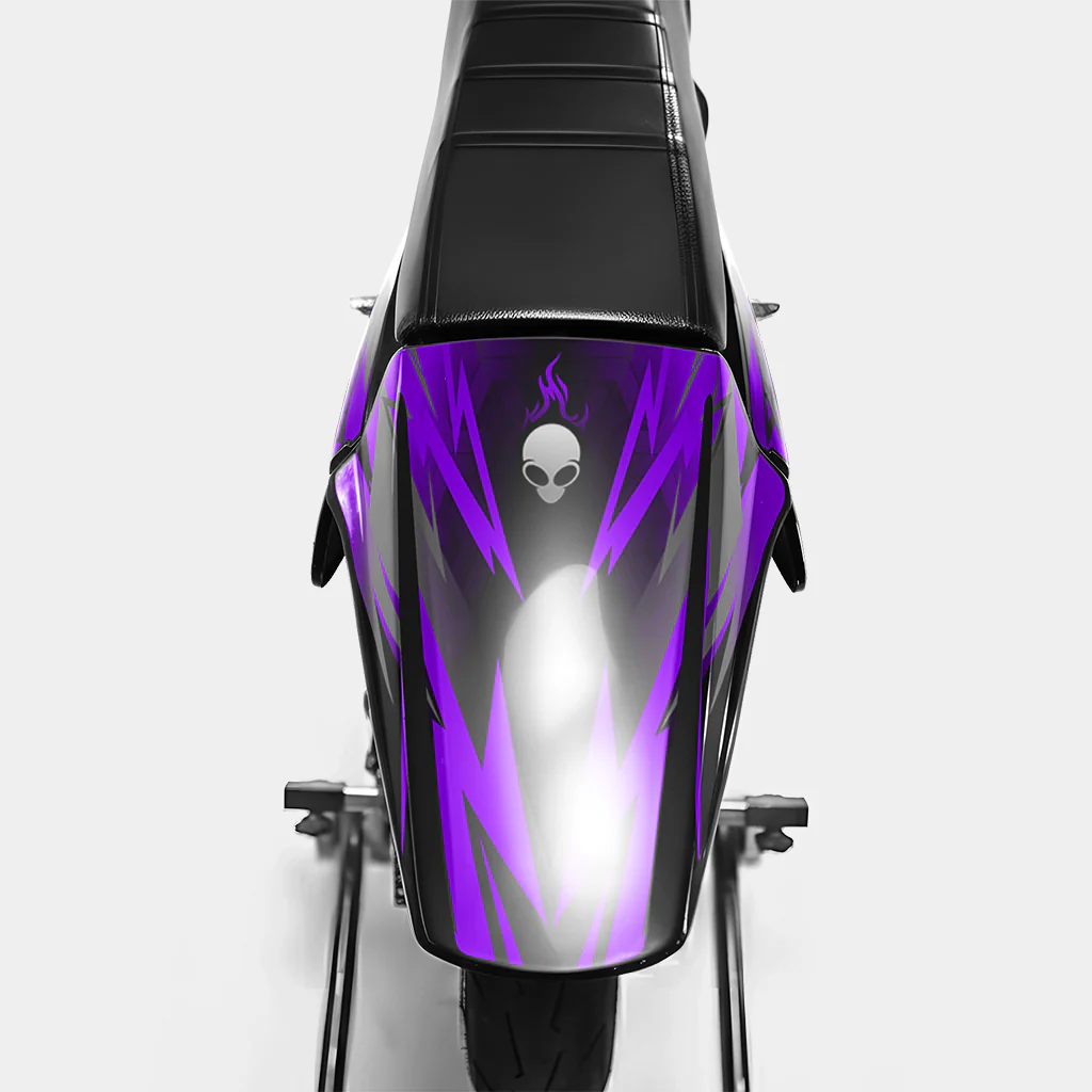 ZÉPHYR - Kit deco DERBI 50cc - Violet - Image 3