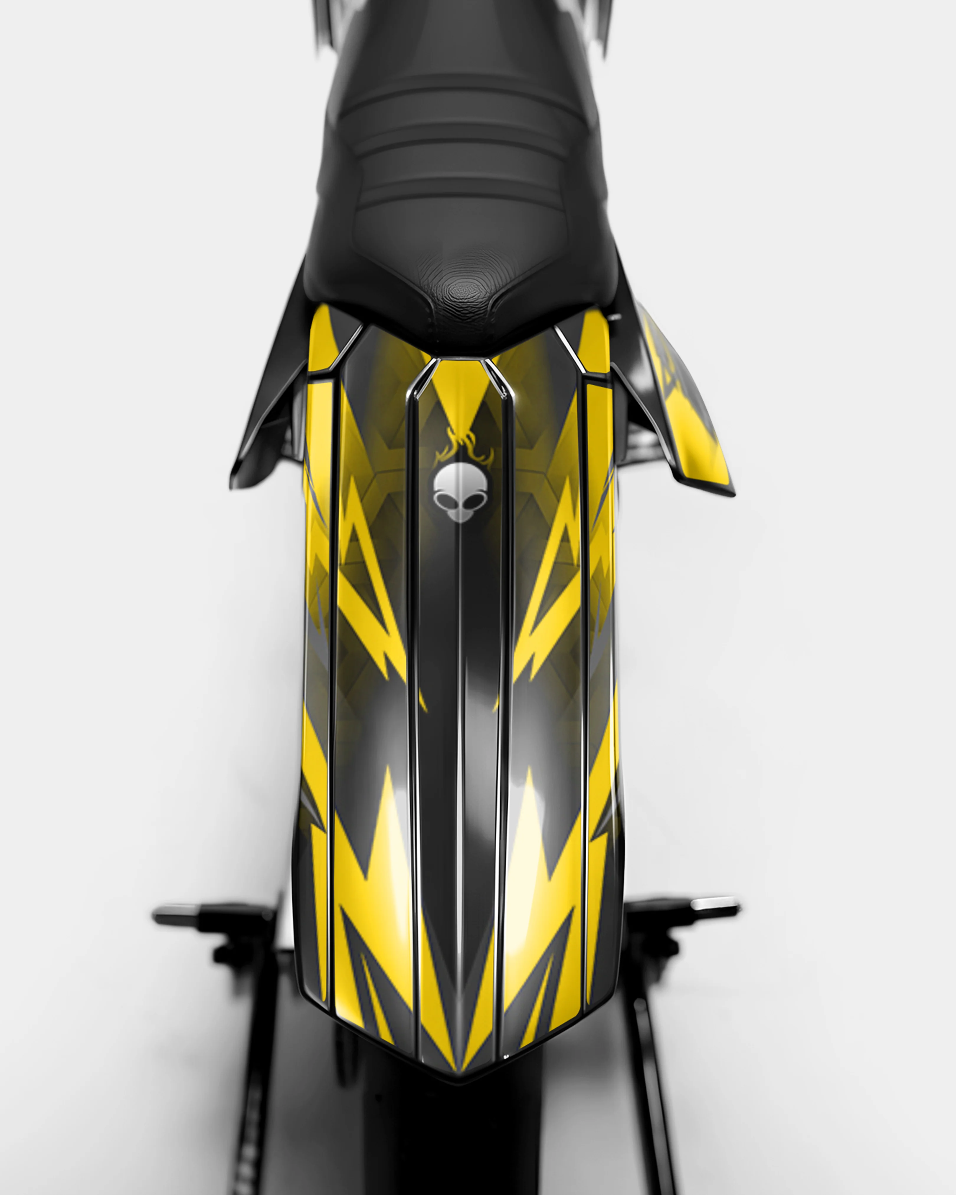 ZÉPHYR - Kit deco RIEJU 50cc - Jaune Foncé - Image 3
