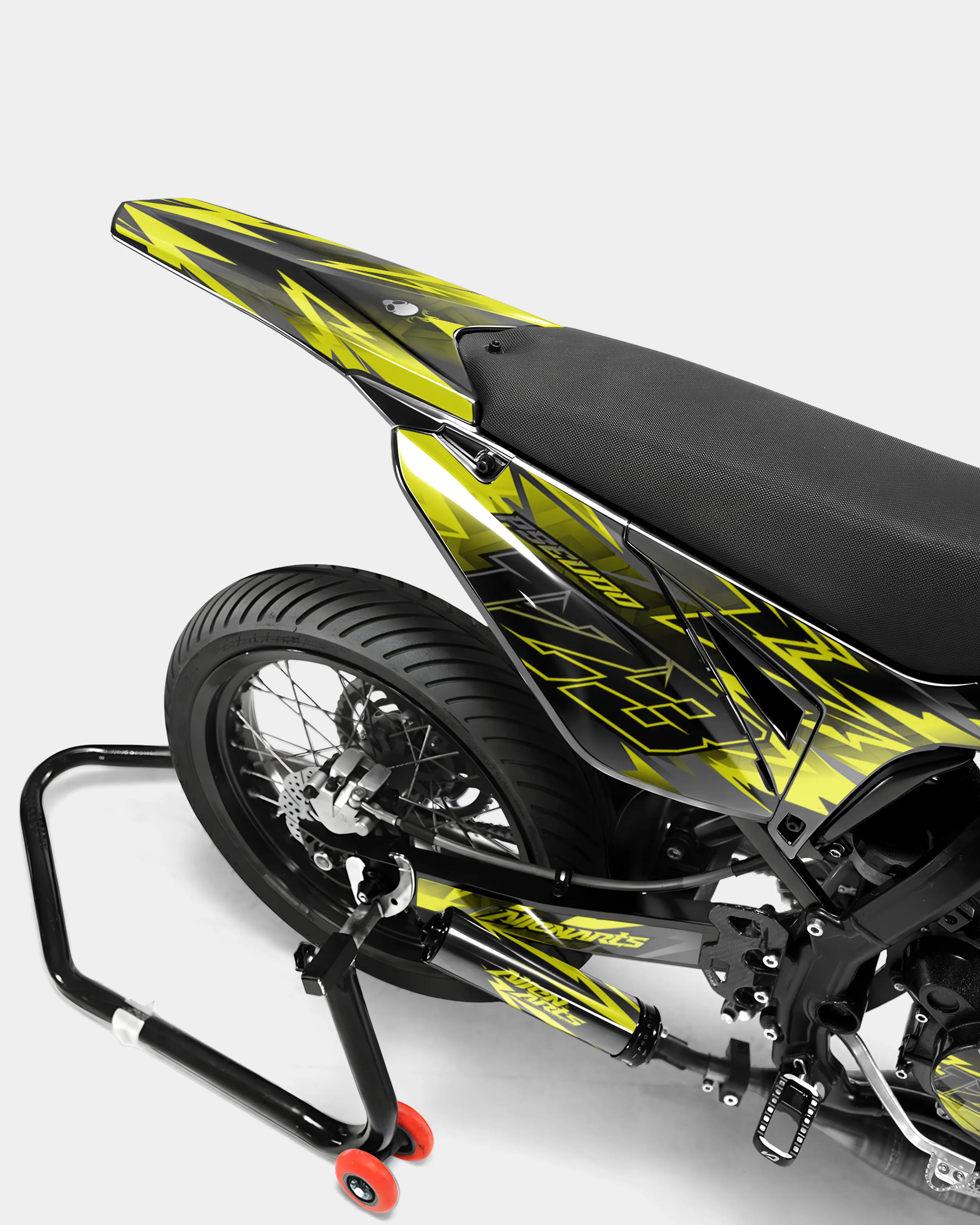 ZÉPHYR - Kit deco SHERCO 50cc - Jaune - Image 4
