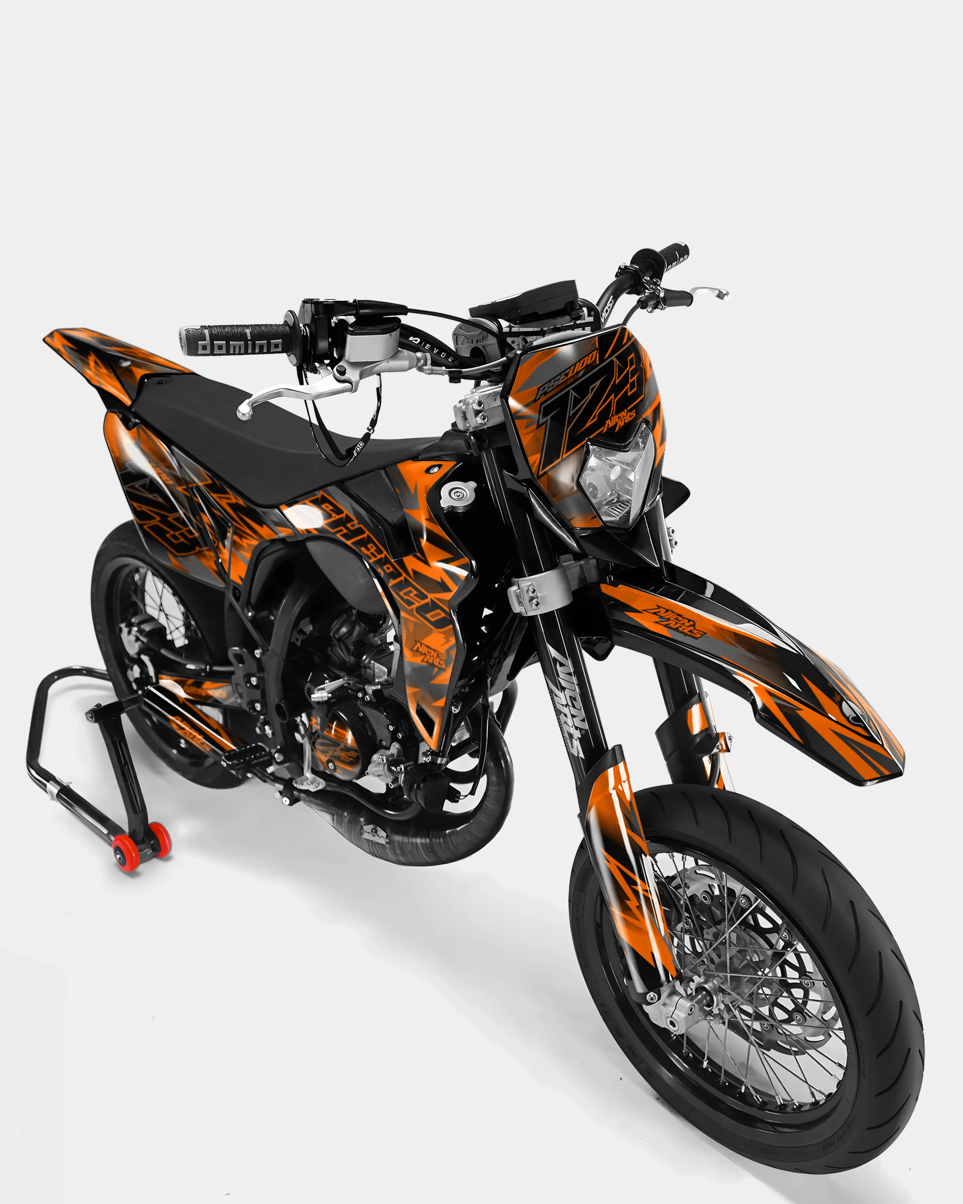 ZÉPHYR - Kit deco SHERCO 50cc - Orange - Image 2