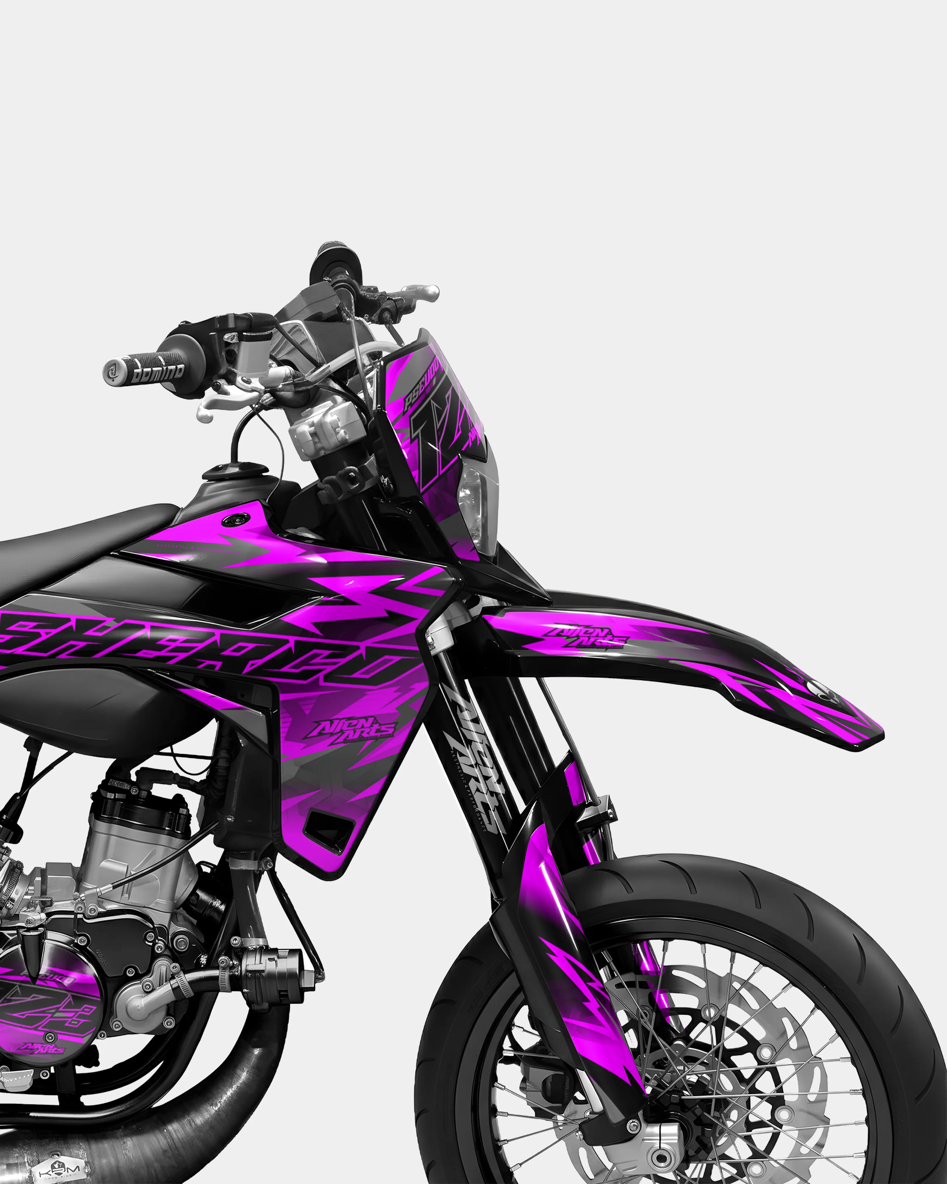 ZÉPHYR - Kit deco SHERCO 50cc - Rose - Image 3