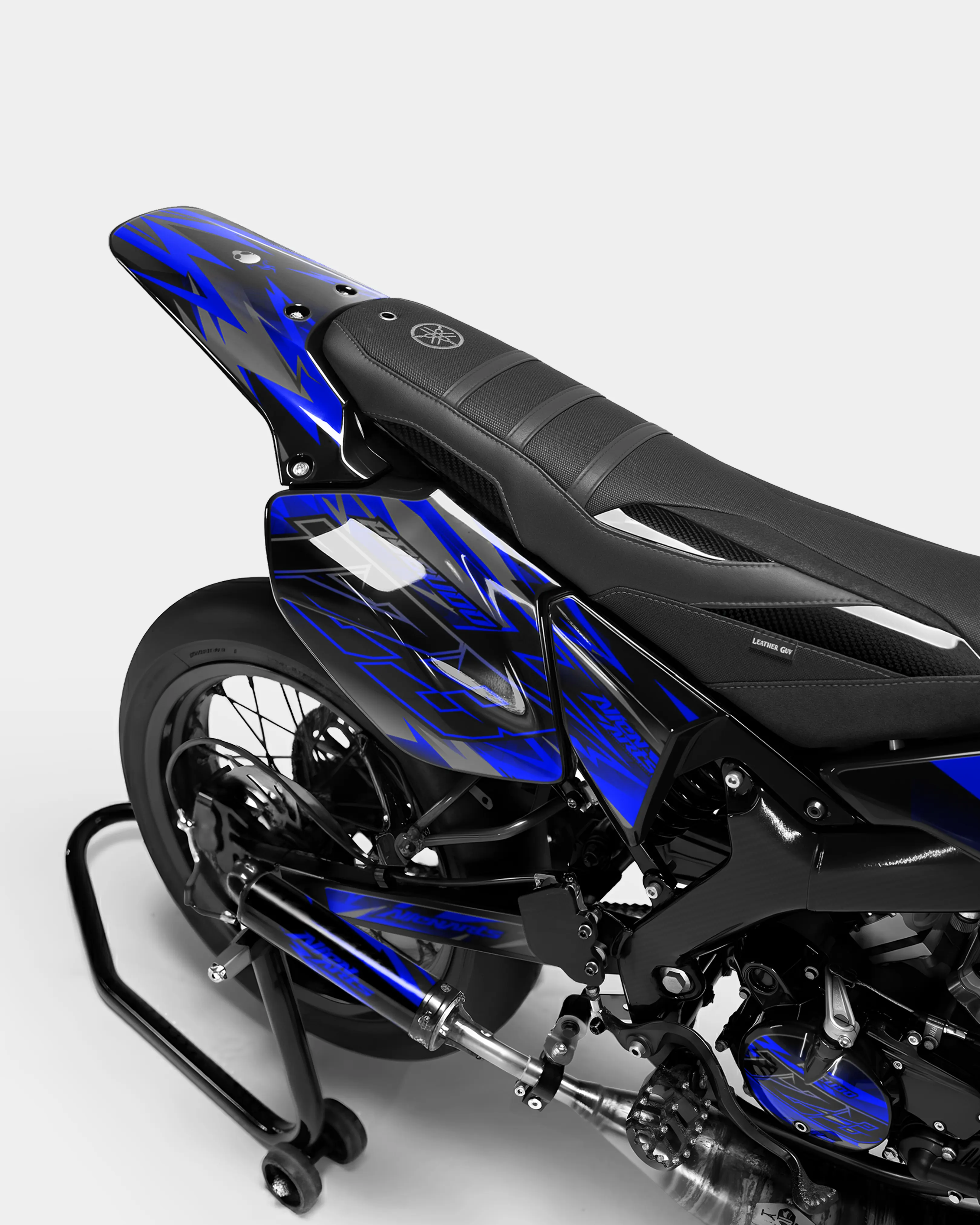 ZÉPHYR - Kit deco YAMAHA DT 50cc - Bleu foncé - Image 3