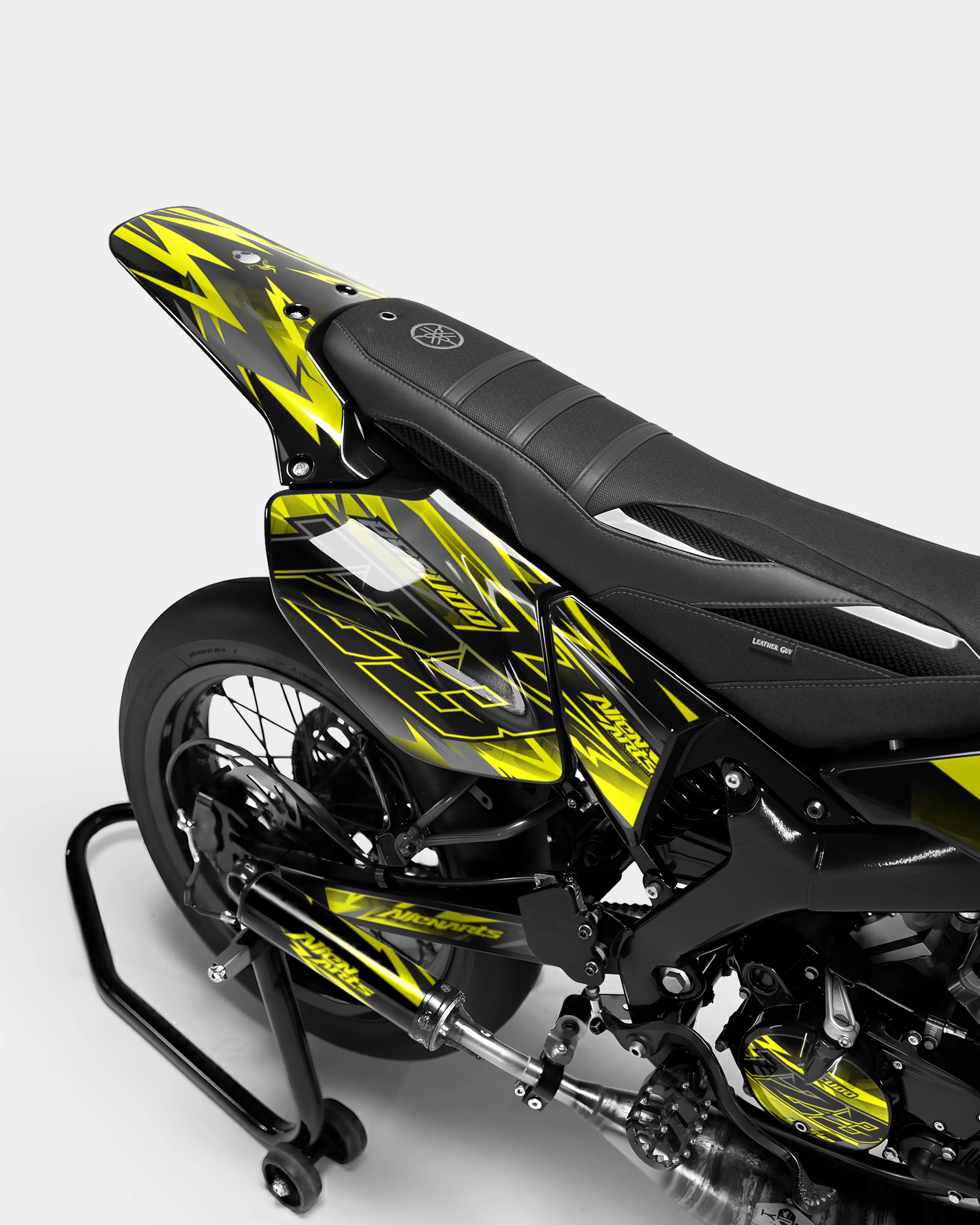 ZÉPHYR - Kit deco YAMAHA DT 50cc - Jaune - Image 3