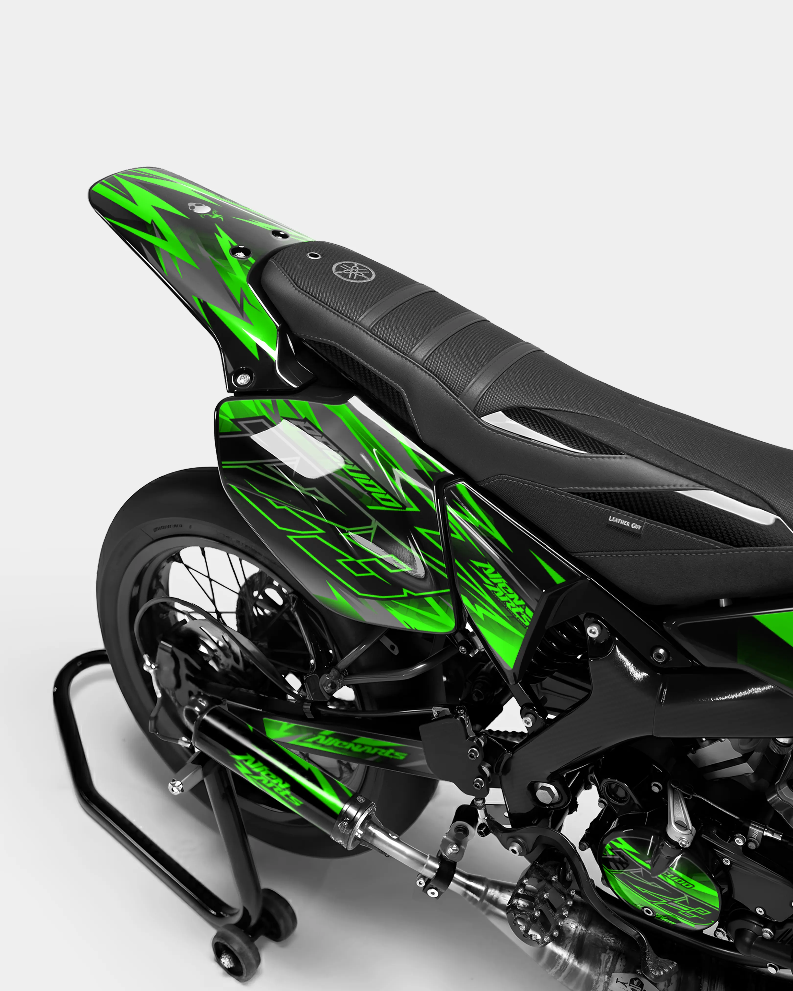 ZÉPHYR - Kit deco YAMAHA DT 50cc - Vert - Image 3
